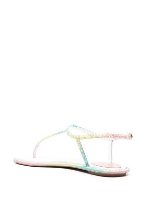 Diana Burano Sandal With Crystals 10 in Mehrfarbig RENE' CAOVILLA | C11574-010-TT01X916